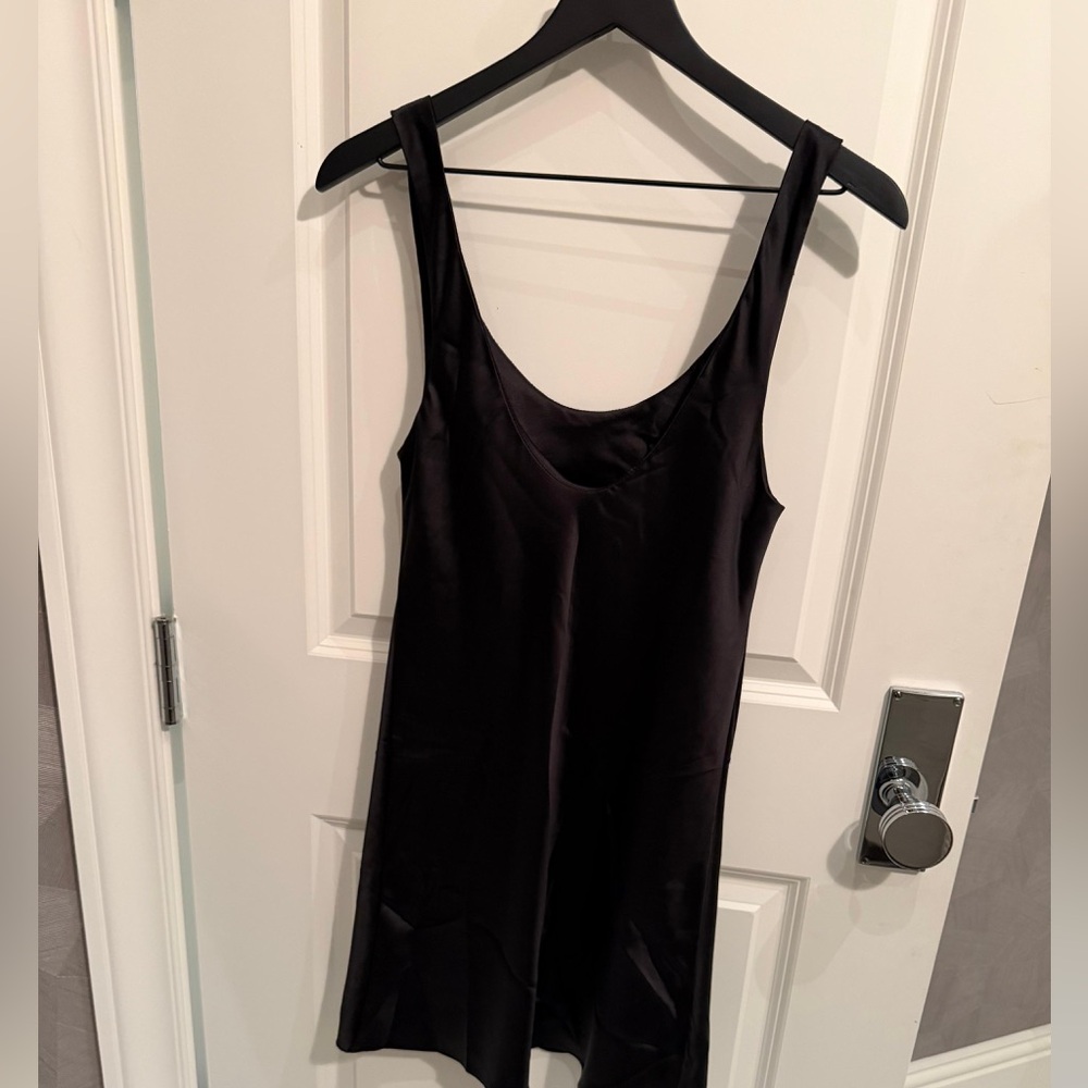 Elegant Black Slip Dress